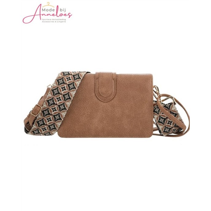 I'm Dutch portemonnee -telefoontasje Osaka - Camel